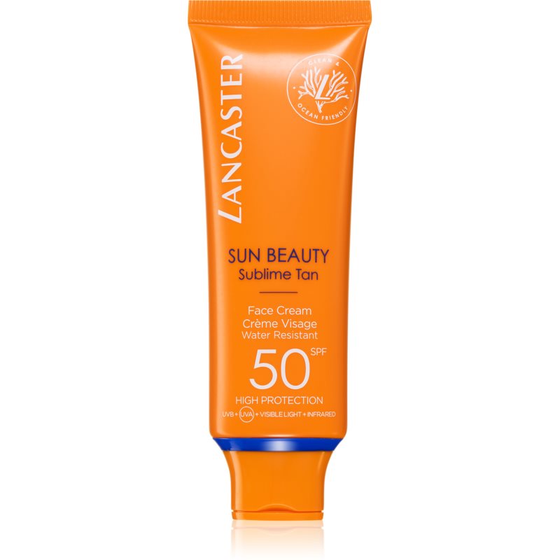 Lancaster Sun Beauty Face Cream opaľovací krém na tvár SPF 50 50 ml
